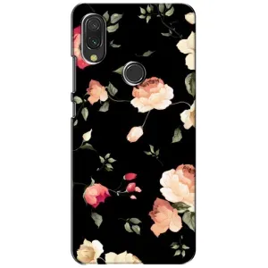 Чохли з квітами для Xiaomi Redmi 7 (VPrint) (Трояндочки)