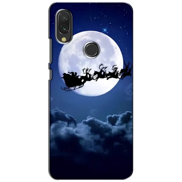 Чехол с принтом «Санта - луна» для Xiaomi Redmi 7 Чехол с принтом «Санта - луна» для Xiaomi Redmi 7