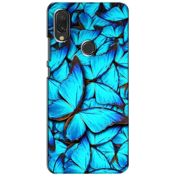 Чехол с принтом «Синие бабочки» для Xiaomi Redmi 7 Чехол с принтом «Синие бабочки» для Xiaomi Redmi 7