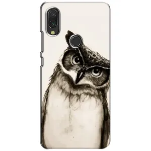 Чехол с птицами на Xiaomi Redmi 7 (VPrint) (Сова)