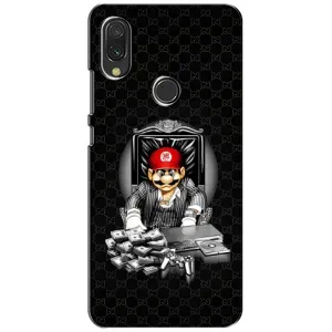 Чехлы с крутыми принтами для Xiaomi Redmi 7 - (PREMIUMPrint) (Супер Марио)