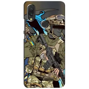 Чехлы с картинкой ЗСУ для Xiaomi Redmi 7 (AlphaPrint) (Воин ВСУ)