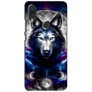 Защитные чехлы для Редми 7 (AlphaPrint) (ХИТ продаж) ВОЛК (Волк)