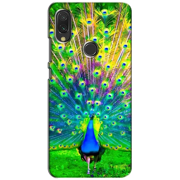 Чохол з принтом «Яскравий Павлин» для Xiaomi Redmi 7