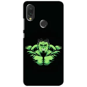 Чехлы с героями Марвел Xiaomi Redmi 7 (VPrint) (Зелёный Халк)