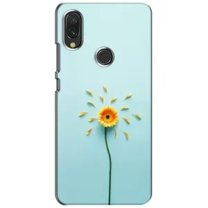 Чохли з квітами для Xiaomi Redmi 7 (VPrint) (Жовта квітка)