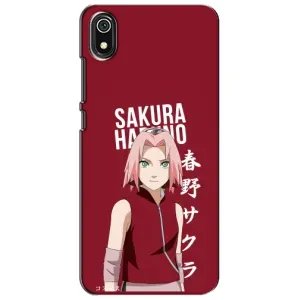 Чехлы Персонажи Аниме Наруто для Xiaomi Redmi 7A (AlphaPrint) (Аниме Сакура)