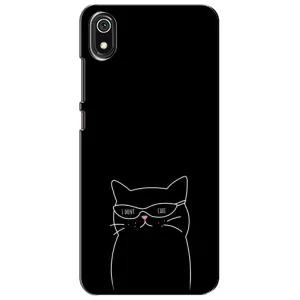 Чохол з принтом «Байдужий кіт» для Xiaomi Redmi 7A