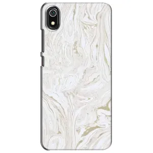 Мраморный чехол на Xiaomi Redmi 7A (VPrint) (Белый мрамор)