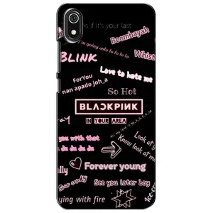 Чехол с музыкальной группой для Xiaomi Redmi 7A (BLACKPINK)