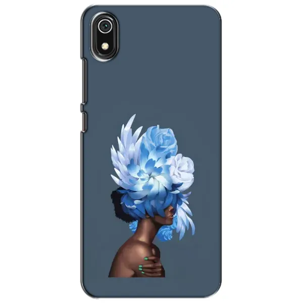 Чехол с принтом «Цветы на голове» для Xiaomi Redmi 7A