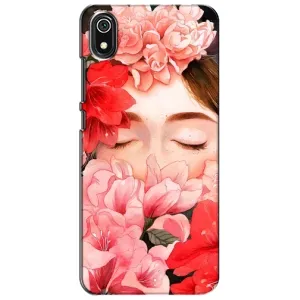 Чехлы (ART) Цветы на Xiaomi Redmi 7A (VPrint) (Очі в квітах)