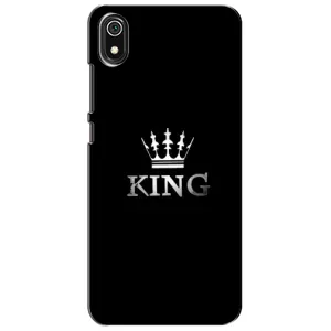 Чехол с Короной Редми 7А - (AlphaPrint) (KING)