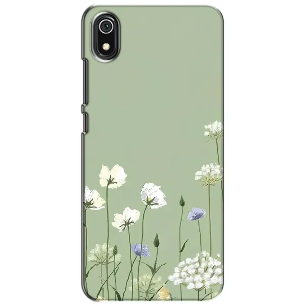 Чохол з принтом «Квіти на зеленому» для Xiaomi Redmi 7A