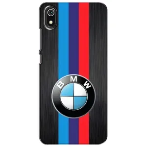 Чехол для Редми 7А - с принтом БМВ (AlphaPrint) (Лого BMW)