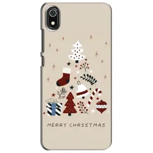 Рождественские Чехлы для Xiaomi Redmi 7A (VPrint) (Merry Christmas)