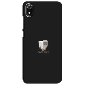 Чехол Майнкрафт на Xiaomi Redmi 7A (AlphaPrint) Minecraft (Овечка Майнкрафт)