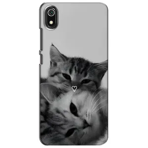Чохол з принтом «Пара котів» для Xiaomi Redmi 7A