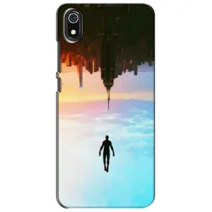 Чехол с человеком пауком для Xiaomi Redmi 7A - (AlphaPrint) (Паук человек)