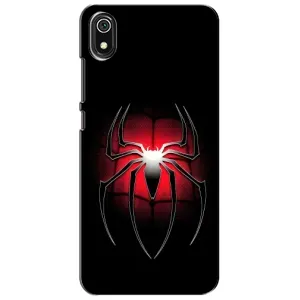 Чехол с человеком пауком для Xiaomi Redmi 7A - (AlphaPrint) (Паук марвел)