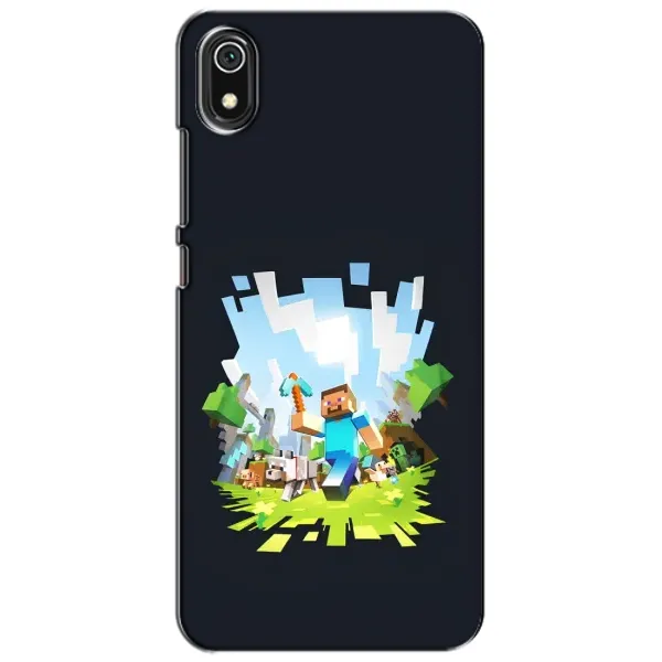 Чехол с принтом «персонажи Minecraft» для Xiaomi Redmi 7A