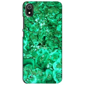 Мраморный чехол на Xiaomi Redmi 7A (VPrint) (Салатный Мрамор)