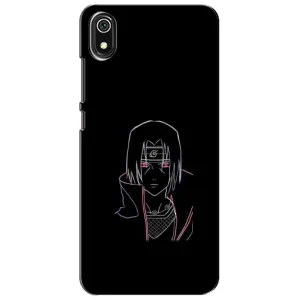 Чехлы на тему: Итачи Учиха для Xiaomi Redmi 7A (AlphaPrint) (силуэт Итачи)