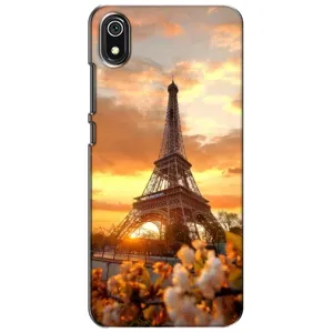 Чехол Эйфелева Башня для Xiaomi Redmi 7A - (AlphaPrint) (Солнечная башня)