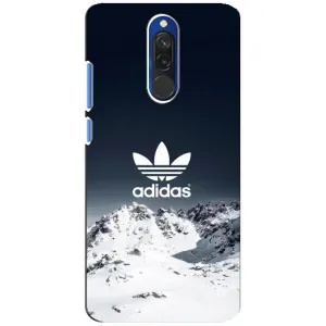 Чехлы Адидас для Xiaomi Redmi 8 (AlphaPrint) (Адидас в горах)