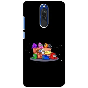 Чохли Амонг Ас для Xiaomi Redmi 8 (AlphaPrint) (Амонг-ас)