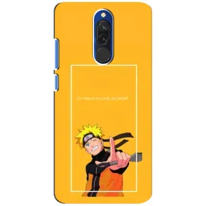 Анимешный чехол для Xiaomi Redmi 8 (Аниме Наруто)