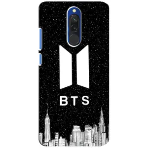 Чехлы BTS для Xiaomi Redmi 8 (AlphaPrint) (БТС Лого)
