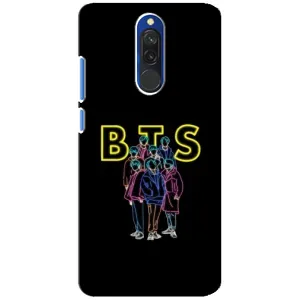 Чехлы BTS для Xiaomi Redmi 8 (AlphaPrint) (BTS стайл)