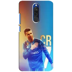 Чехол Криштиану Роналду для Xiaomi Redmi 8 (AlphaPrint) (CR7 Real)