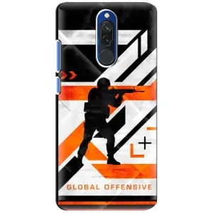 Чехлы с тематикой Киберспорт для Xiaomi Redmi 8 (VPrint) (Cs:Go)