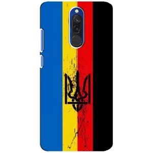 Украинские Чехлы для Xiaomi Redmi 8 с картинкой УПА (AlphaPrint) (Флаг УПА)