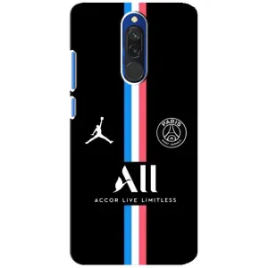 Чехлы PSG для Xiaomi Redmi 8 (AlphaPrint) (футболка ПСЖ)
