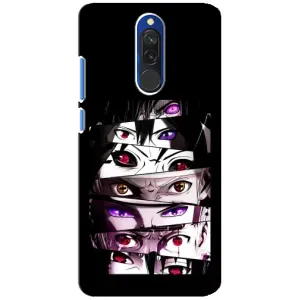 Анимешный чехол для Xiaomi Redmi 8 (Глаза Аниме)
