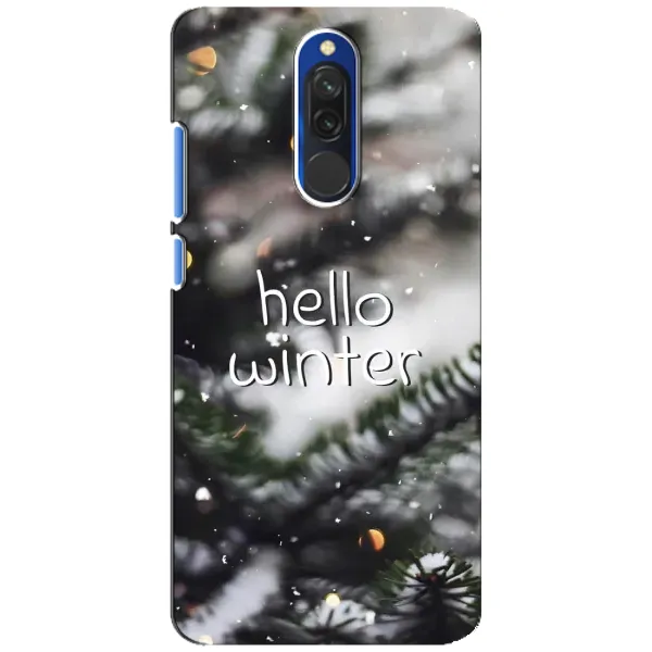 Чохол з принтом «Hello winter» для Xiaomi Redmi 8 Чохол з принтом «Hello winter» для Xiaomi Redmi 8