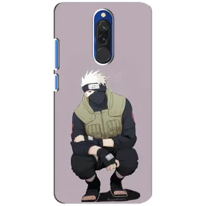Чехлы Персонажи Аниме Наруто для Xiaomi Redmi 8 (AlphaPrint) (Какаши)