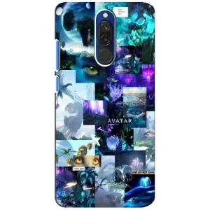 Чехлы с фильма АВАТАР для Xiaomi Redmi 8 (AlphaPrint) (коллаж Аватар)