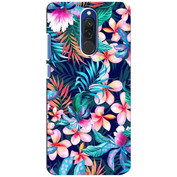 Чехол с принтом «Красочные цветы» для Xiaomi Redmi 8