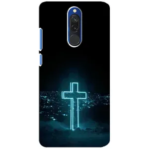 Християнські Чохли для Xiaomi Redmi 8 (AlphaPrint) (Хрест і місто)