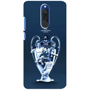Чехлы для Xiaomi Redmi 8 (VPrint) - Футбольные клубы (Кубок ЛЧ)