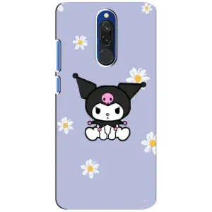 Чехол с кроликом Куроми на Xiaomi Redmi 8 (Куроми в цветах)