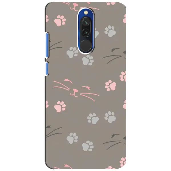 Чохол з принтом «Лапи і вуса» для Xiaomi Redmi 8