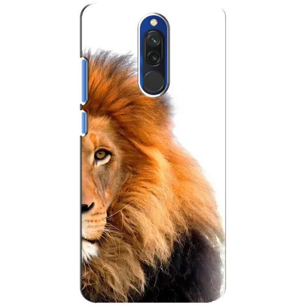 Чохол з принтом «Лев грива» для Xiaomi Redmi 8