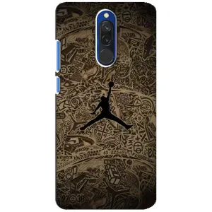 Чехлы для Xiaomi Redmi 8 - с картинкой JORDAN (AlphaPrint)