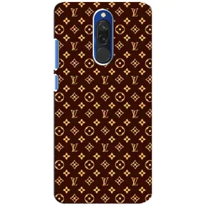 Чехлы Луи Витон для Xiaomi Redmi 8 (AlphaPrint - LOUIS VUITTON) (лого LOUIS VUITTON)