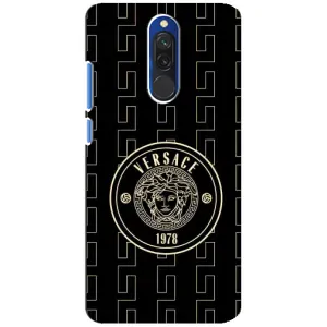 Чехлы VERSACE для Редми 8 (PREMIUMPrint) (Лого Версаче)